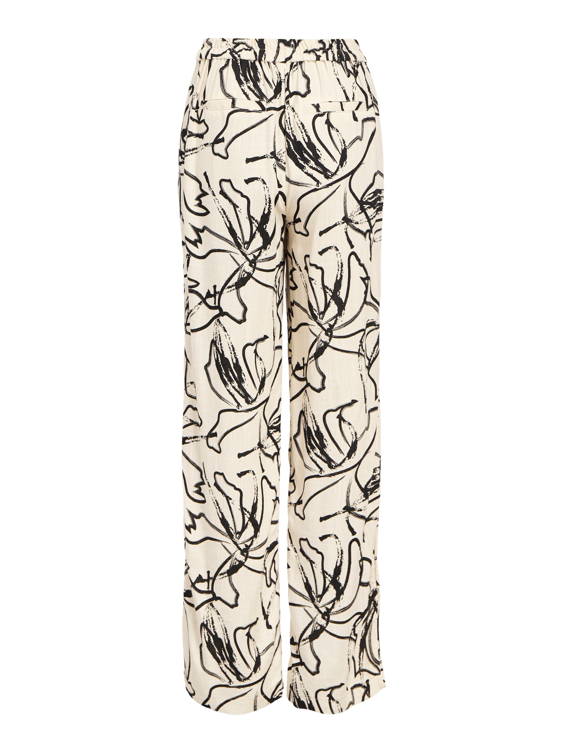 OBJSANNE Trousers - Sandshell - VERO MODA & VILA Bergvik